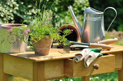 Responsible gardening operations with equipment checks
