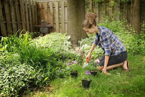 Protected online payment for West Drayton gardening services
